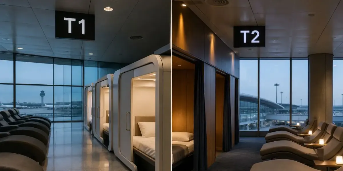 Barcelona Airport Sleeping Options