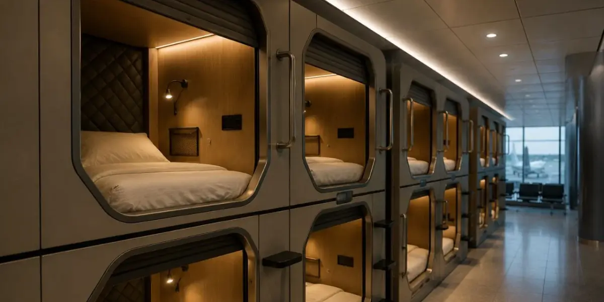 London Heathrow Airport Sleeping Pods