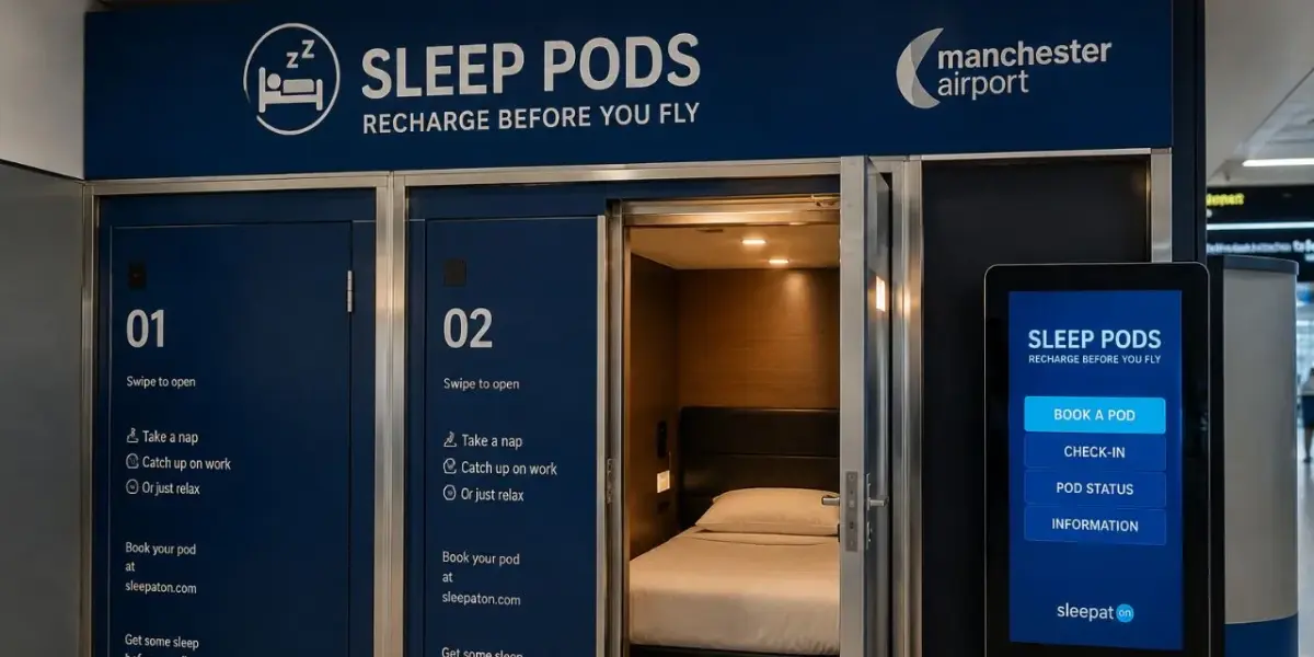 Manchester Airport Sleep Pods