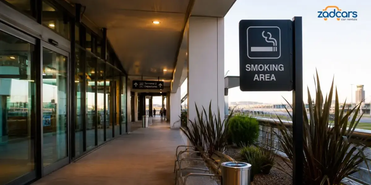 San Diego Airport Smoking Area