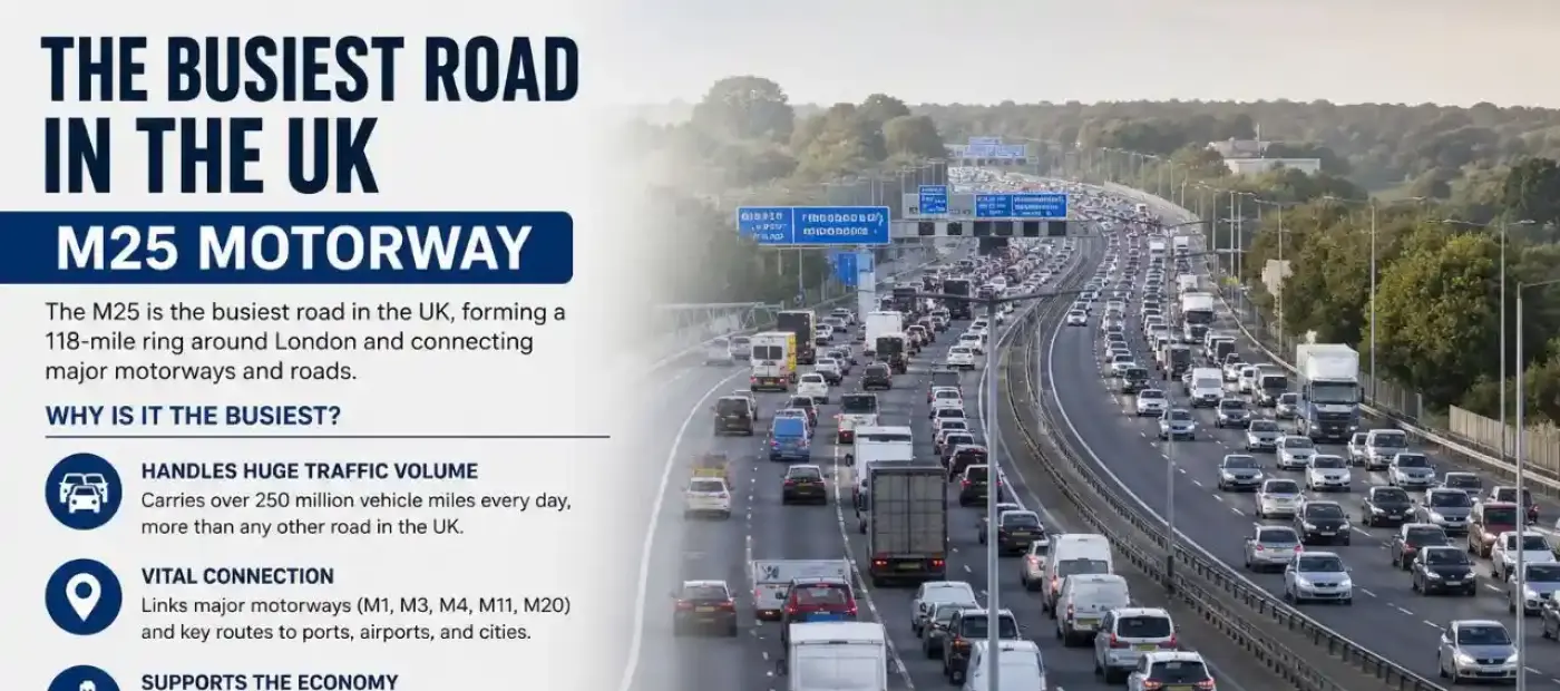 Busiest Road in the UK