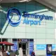 Where is the Birmingham Airport Smoking Area Located?