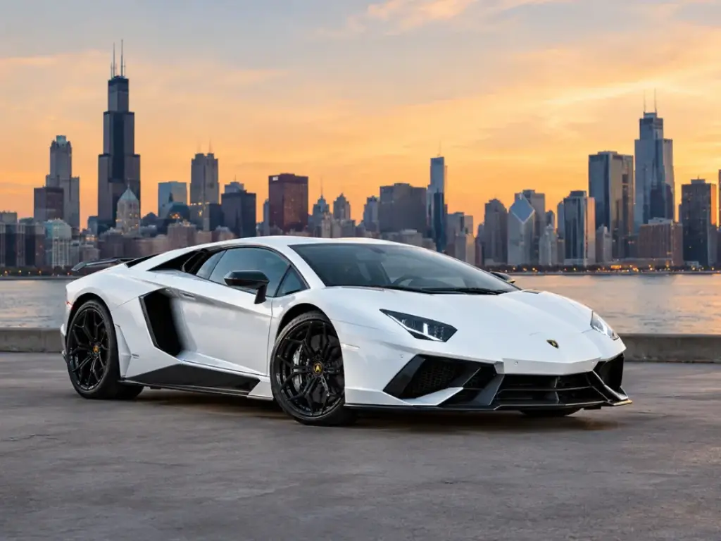 Lamborghini Car Rentals in Chicago car rental