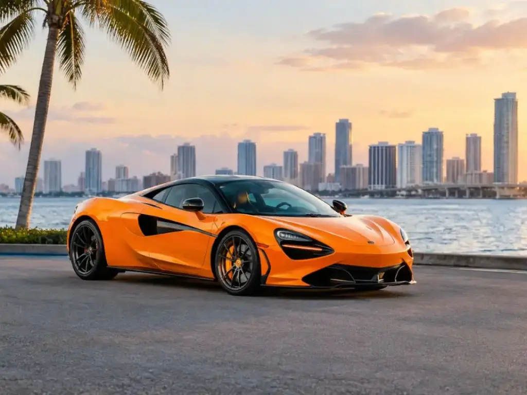 McLaren Rental in Miami car rental