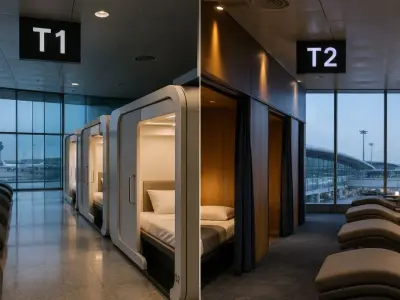 Barcelona Airport Sleeping Options: Pods, Hotel Rooms, and Terminal Rest Areas
