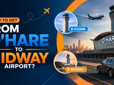 How to Get from O'Hare to Midway Airport?