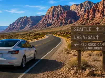 Seattle to Las Vegas Drive: Distance, Route, Stops, and Travel Tips