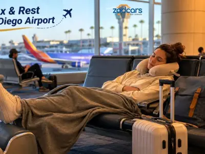 Sleeping at San Diego Airport: Best Places to Sleep, Rest, and Relax
